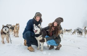 Schlittenhunde-Abenteuer im Waldviertel, © Waldviertel Tourismus, Studio Kerschbaum