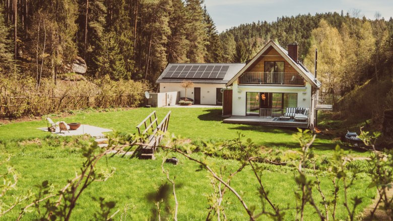 Waldrefugium Außenansicht, © Waldrefugium, Adler&Wald Waldrefugium Außenansicht, © Waldrefugium, Adler&Wald