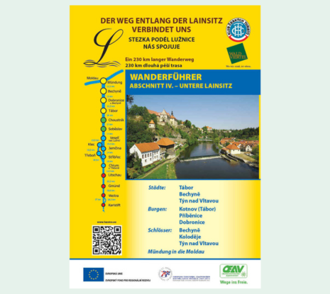 Cover Wanderführer "Der Weg entlang der Lainsitz", Abschnitt 4