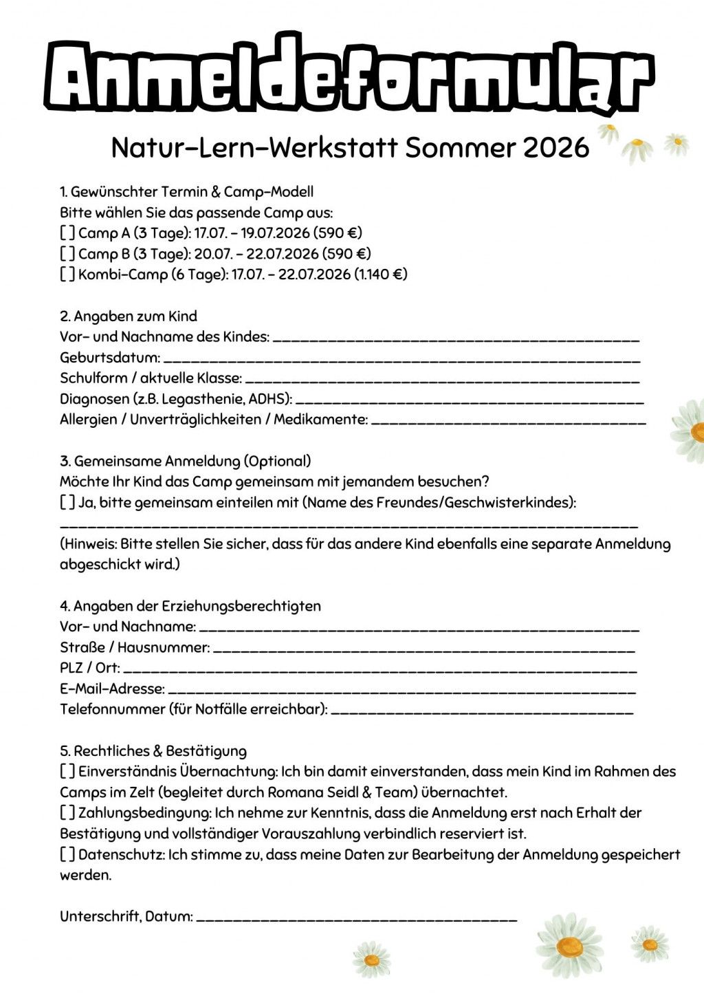 Anmeldung