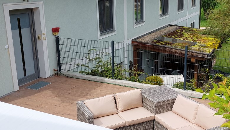 Terrasse, © Fam. Meyerhofer