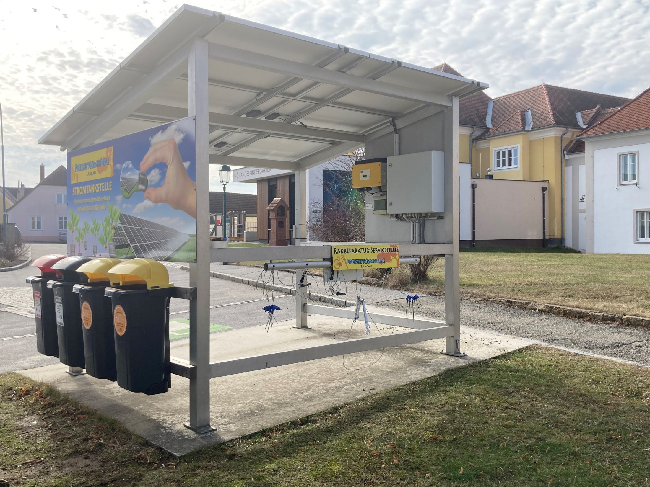 Radreparatur-Servicestelle, Hauptplatz Langau