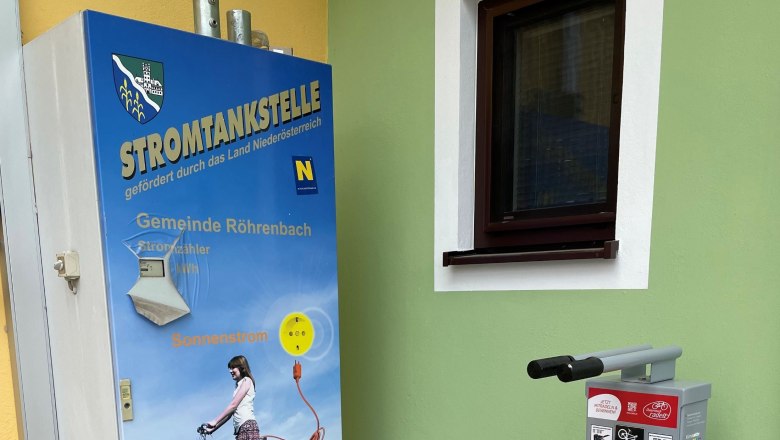E-Bike Ladestation, &copy; Gemeinde R&ouml;hrenbach