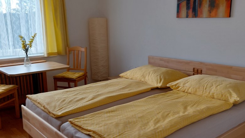 Apartment small, double room, © C Appartement Wistrcil Stellfeld, Martina Stellfeld