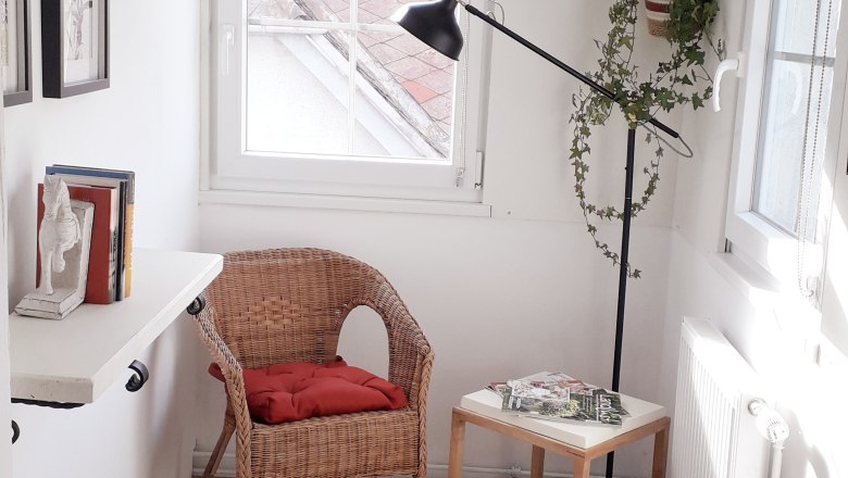 Gemütlicher Rückzugsraum und Leseecke mit Aussicht, © U.E.