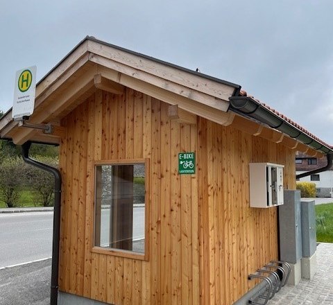 E-Bike Ladestation, &copy; Anita Gr&uuml;nst&auml;udl