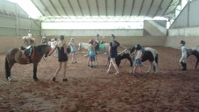 Riding in the hall, © Franz Inghofer