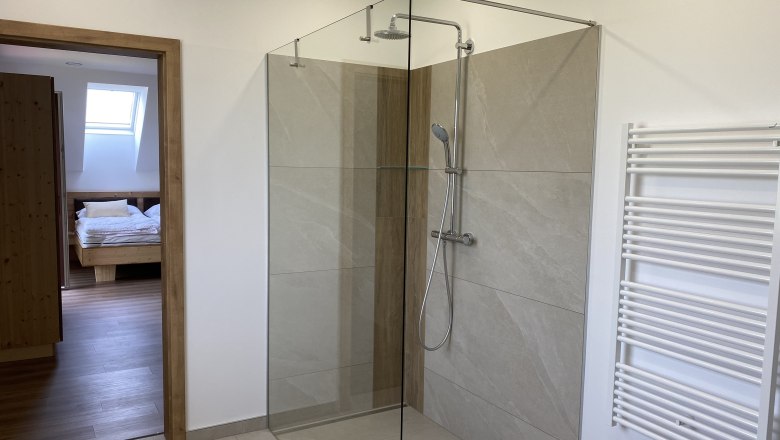 Dusche, © Hofbauer-Hof, Fotograf Josef Hofbauer