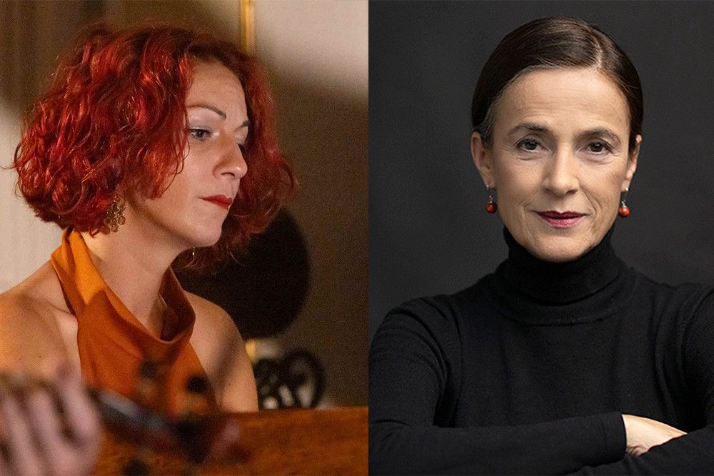 Maria Radutu und Mercedes Echerer