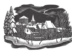 Schloss Pöggstall ein beliebtes Motiv des Künstlers, © Gottfried Grossinger