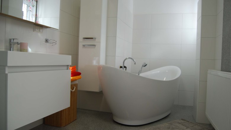 Bathroom, &copy; Ferienwohnung Polzer