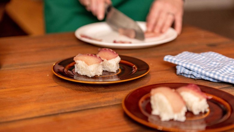 Sushi vom Karpfen, © Waldviertel Tourismus, Studio Kerschbaum