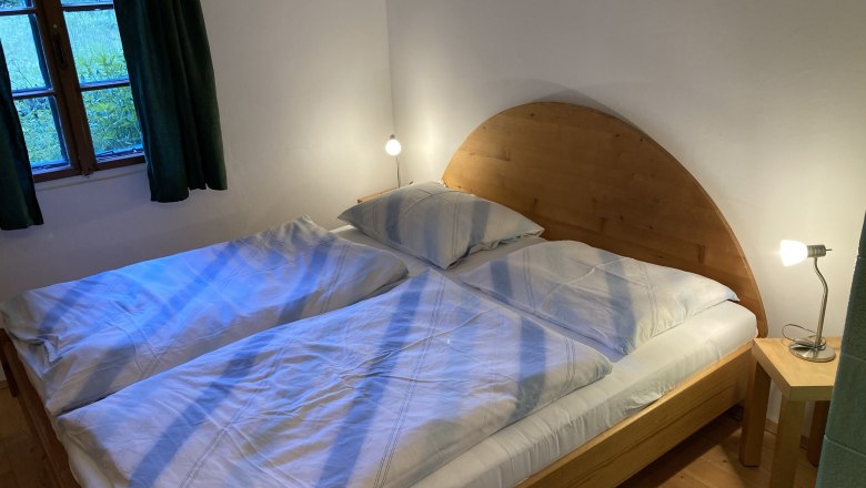 Schlafzimmer im Erdgescho&szlig;, &copy; Dieter Juster