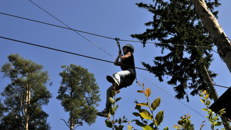 Flying Fox, © Waldviertel Tourismus, Reinhard Mandl